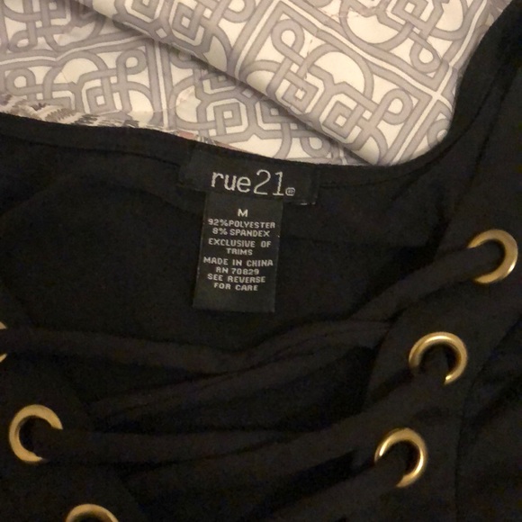 Rue 21 black body suit. - Picture 3 of 3